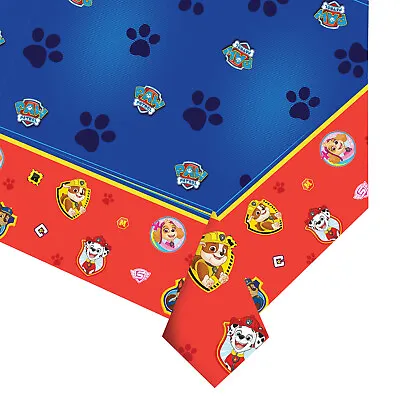 £3.99 • Buy Paw Patrol Tablecover Happy Birthday Party Puppy Pets Party Tablecloth Chase