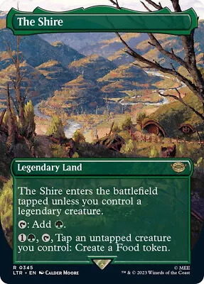 The Shire Surge  Foil Borderless The Lord Of The Rings NM MTG • $3.95