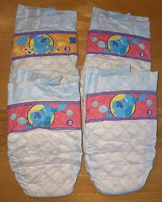 Vintage Luvs Blues Clues Diapers Size 3 Diaper ***4 Count*** • $29.90