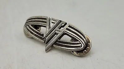 Vintage 1991 Van Halen Band Logo Brockum Pin Pinback Lapel Badge - USA ICW • $24.99