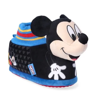 Disney Mickey Mouse Toddler Boys SlippersMickey Mouse Size 9-10 NEW • $9.95