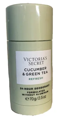 £19.30 • Buy Victoria's Secret Cucumber Green Tea Aluminum Free 24 Hour Deodorant Stick 2.5oz