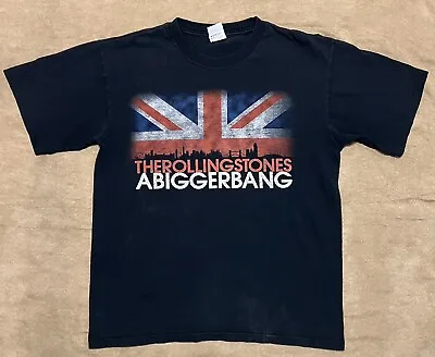 The Rollings Stones A Bigger Bang O2 Arena London 2007 Concert T-Shirt Size M • $20