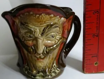 * RARE Royal Doulton - DEVIL W VERSE- MEPHISTOPHELES Character Jug - BEAUTIFUL!! • $750