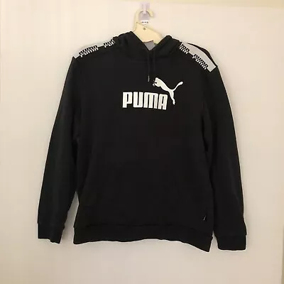 $15.95 • Buy Puma Hoodie MENS SIZE S BLACK Vintage Size Large
