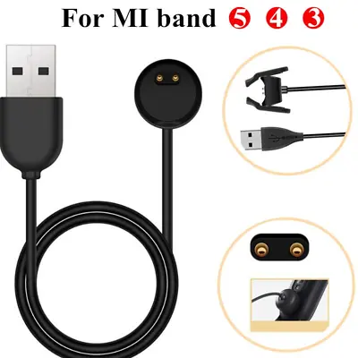 Charger Cable For Xiaomi Mi Band 3 4 5 Miband 5 Smart Wristband Bracelet Mi Band • $6.20