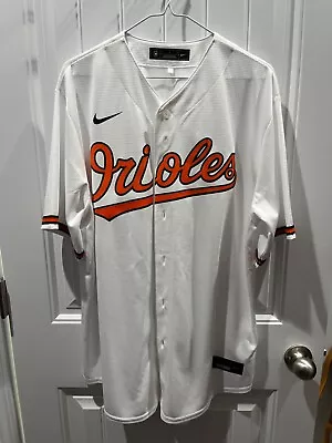 Nike Baltimore Orioles Home Team Jersey 2023 MLB White Men's Size L • $70