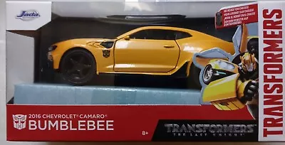 New Jada Transformers 2016 Chevrolet Camaro BUMBLEBEE Diecast 1:32 • $14.95