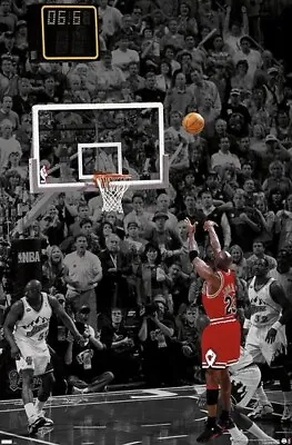 Michael Jordan - The Shot 24 X 36 Poster • $24.95