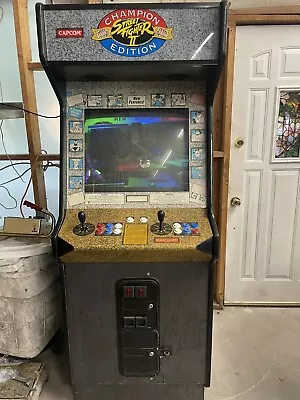 Original Street Fighter 2 Champion Edition Arcade Machine NR • $399.99