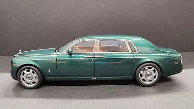 Kyosho Rolls Royce Phantom Extended Brooksland Green In Box 1/18 Sr • $337.50