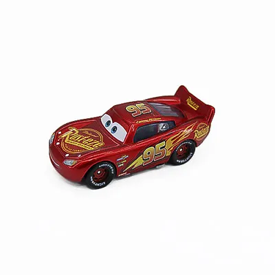 PIXAR New Cars 3 Metalized Paint McQueen Latest Rare Style 1:55 Diecast Toy Cars • $8.99