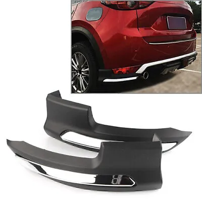 2x Rear Bumper Board Guard Skid Plate Bar Protector For Mazda CX-5 CX5 2017-2021 • $51.32
