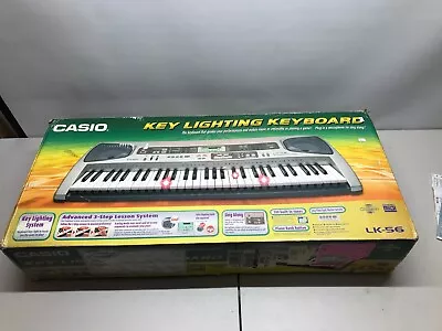 New Casio LK-56 Electronic Portable Keyboard W/Stand In Original Box Manuals • $250