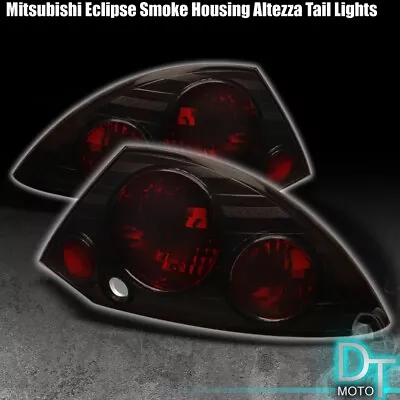 Smoked 00-02 Mitsubishi Eclipse JDM Altezza Taillights Lamp Left+Right Pair Set • $63.29