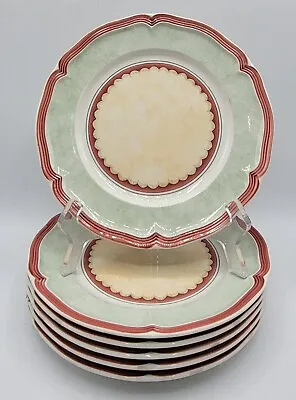 (6) Villeroy & Boch  Jardin D'Alsace Auberge  Salad Plates 8 1/4  Germany • $60