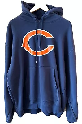 Chicago Bears Men's Reebok Pullover Hoodie Size XL  Front Pouch Pocket • $19.99