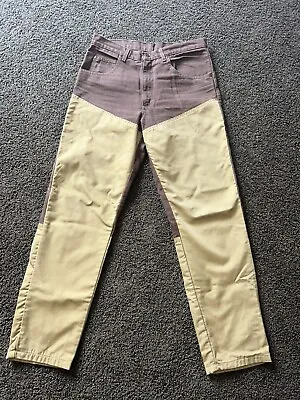 VTG Pro Gear Wrangler Pants Men's 34x34 Hunting Brush Guard Brown Tan • $24.99