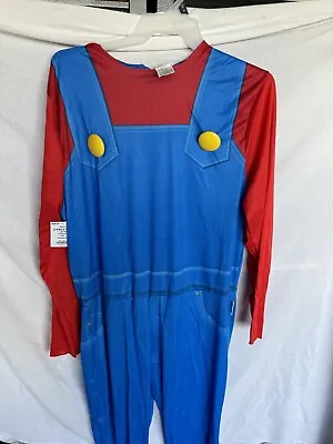 Nintendo Super Mario Deluxe Adult Costume Large 36-38 • $13.99