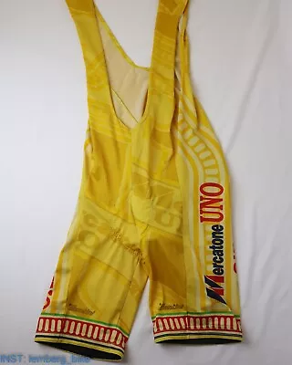 Mercatone Uno - Wega - 1997 Cycling Bib Shorts Santini (XL) • $45