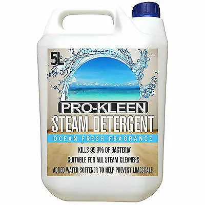 Steam Cleaning Detergent Solution Cleaner Fluid For All Machines Vax Ocean 5l • £16.95