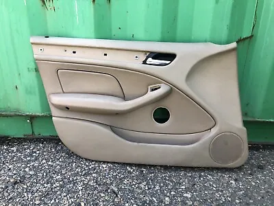 3-Series BMW E46 Door Panel Driver Side Beige Leather Sedan 4-Door • $161.81