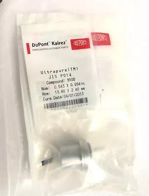 DUPONT Kalrez UltraPure JIS P014 Compound: 9100 Kalrez Perfluoroelastomer Parts • $150