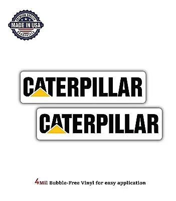 Cat Caterpillar Vinyl Decal Sticker Car Truck Bumper 4mil Bubble Free Us Made • $4.09