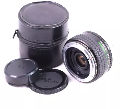 1:1 Macro 2x MC Tele Converter 7 Elements For Canon FD 35mm Manual SLRs Lenses • £14.99