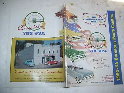 Cruisin The Usa  1953 1954 Chevrolet Catalog-96 Pages 7 Pics 2000 • $17