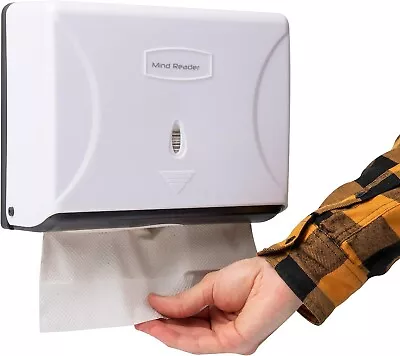 Mind Reader Multi-Fold Paper Towel Dispenser Paper Towel Holder 3.75 In. L X 1 • $23.25