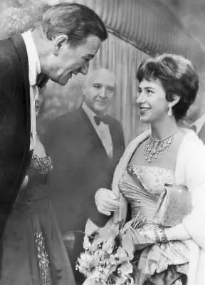 Princess Margaret Talking John Wayne Premiere Film DThe Alamof Astor- Old Photo • £5.33