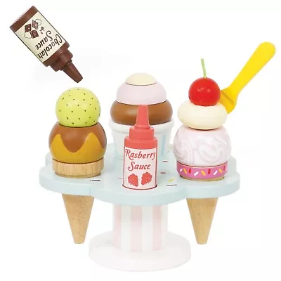 £17.50 • Buy Le Toy Van Honeybake Wooden Carlo's Gelato Ice Cream Wooden Toys 
