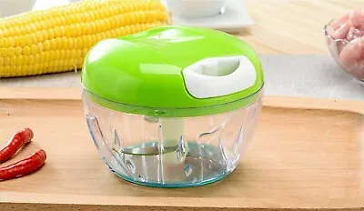 Fruit Vegetable Onion Garlic Cutter Food Speedy Chopper Spiral Slicer • $9.86