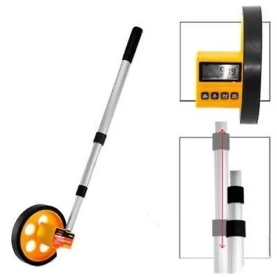 Digital Measuring Wheel Feet Meter Outdoor Walking Distance Portable Tool • $34.75