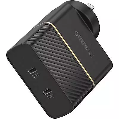 OtterBox 50W Dual Port USB-C Fast PD Wall Charger - Black (78-80354)2x USB-C (3 • $68