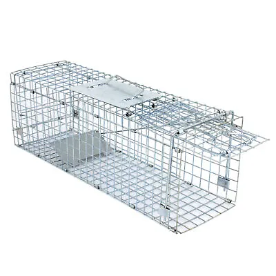 Hunt Live Animal Trap Rabbit Bait Extra Large Rodent Cage Raccoon 24 X8 X 7.5  • $27.58