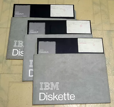 IBM System 370 Vintage 8 Inch Diagnostic And Control Diskettes (lot Of 3) • $21.75