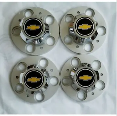 4pcs CHEVROLET CHEVY GMC TRUCK 5 LUG 15  15x8 15x7 RALLY WHEEL CENTER HUB CAPS • $46.99