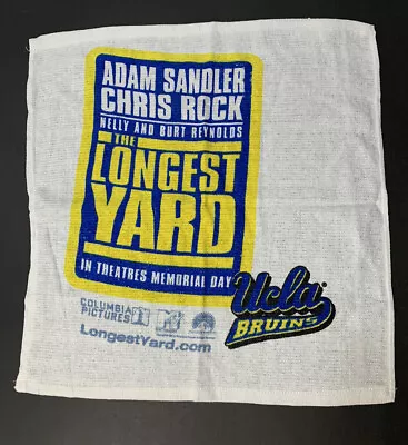 Vtg UCLA Bruins Longest Yard Rally Towel Adam Sandler Chris Rock Burt Reynolds • $4.99