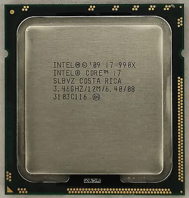 Intel Core I7-990X Extreme Edition 3.46GHz 6 Core SLBVZ 12M 6.40GT/s Processor • £79.19