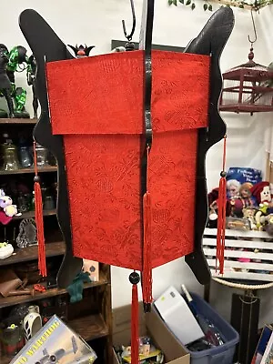 Red Silk Chinese Lantern • $25