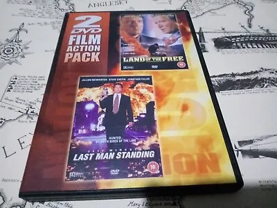 Land Of The Free/Last Man Standing (DVD DOUBLE)  Used Vgc Oop • £3.25