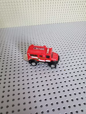 2015 Matchbox #98 4x4 Scrambulance™ RED | MBX FIELD RESPONDER SEVEN CITY Truck • $4.30