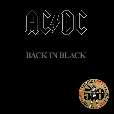 AC/DC : Back In Black (50th Anniversary Gold Vinyl) VINYL 12  Album Coloured • $67.73