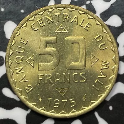 1975 Mali 50 Francs (4 Available) High Grade! Beautiful! (1 Coin Only) • $8