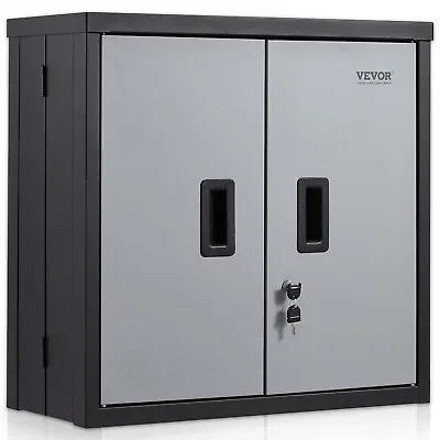 VEVOR Foldable Wall Cabinet Garage Cabinet Wall Mounted 26  Small Cabinet 240LBS • $99.99