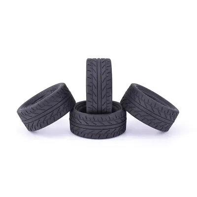 AUSTAR AX-8002 Drift Rubber Tires For RC 1/10 TAMIYA HPI HSP On-Road Racing Car • £6.88