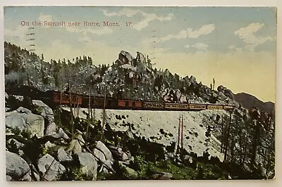 Postcard On The Summit Near Butte Montana Posted 1912 • $6.99