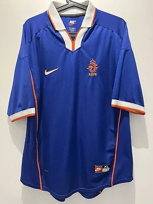 Nike Holland 1998/1999 Away Shirt Size XL Genuine • £75